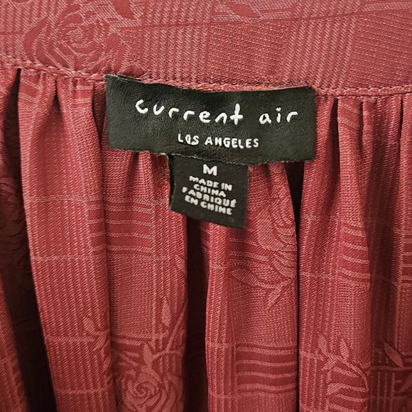 Current Air Rust brown top medium - Picture 2 of 4